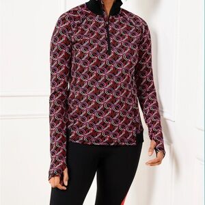 T by Talbots Performance Interlock half-zip pullover - XL - NWT
